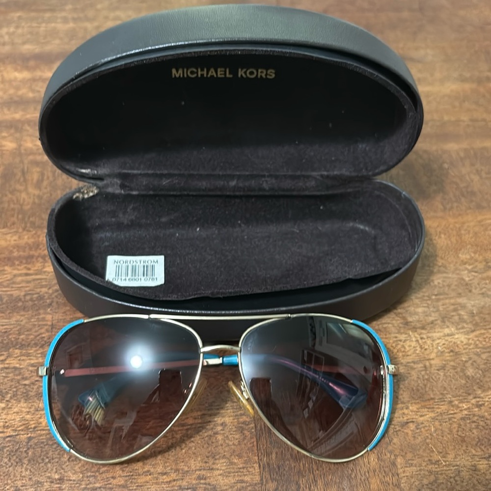 Michael Kors Sicily aviator sunglasses Y2K